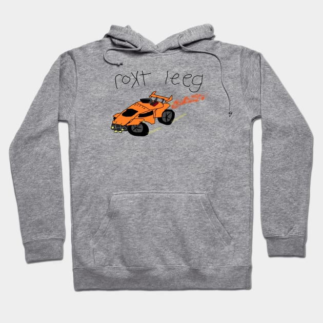 Rokt Leeg Orange Octane Hoodie by Items4All